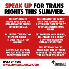 Stonewall hides from answering questions about a child sex abuser's influence on their trans policy, while releasing propaganda to sway GRA consultation