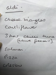 Shopping list!