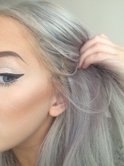 hairdressers advice?! silver hair...