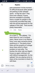 OMG there's the best parking war in the next village over