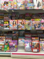 Anyone else bothered by magazine covers in supermarkets unsuitable for children