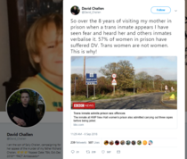 To think a rapist shouldn't be in a women's prision to start with?