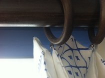 Altering curtain pleats