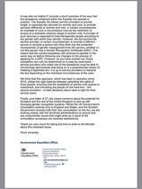 Trans Women are Women for Equality Act 2010 purposes (Penny Mordaunt MP)