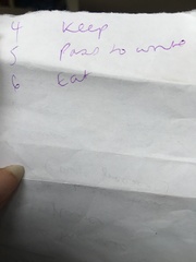 Shopping list!
