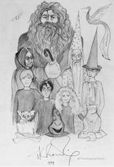 To still be annoyed that Hermione married Ron?