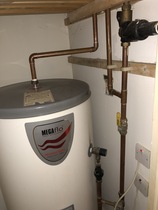 smelly hot water and very limited hot water each time. how can I fix these?