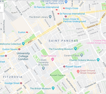 Londoners/anyone - help! How feasible and easy is it to walk between the British Library