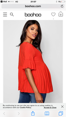 To buy a maternity top when I'm not pregnant?