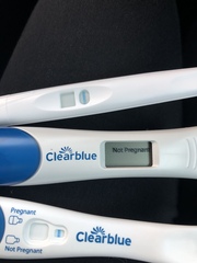 Faint bfp over evap