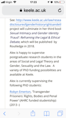 Blog Post by Prof Alex Sharpe