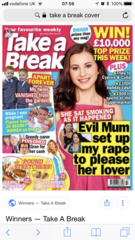 Anyone else bothered by magazine covers in supermarkets unsuitable for children