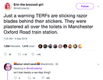 Razor blades and stickers again