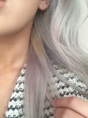 hairdressers advice?! silver hair...