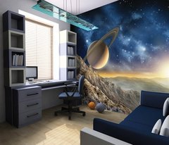 Feature wall and ceiling?