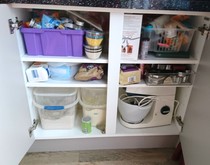 WHY are my kitchen cupboards overflowing?! *photos*