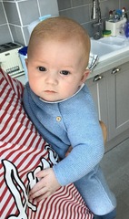 What colour is my baby boys hair!?