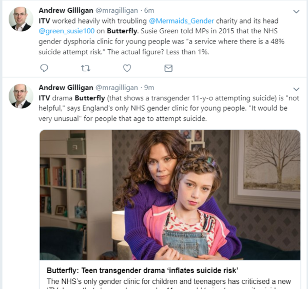 Serious official criticism of Butterfly