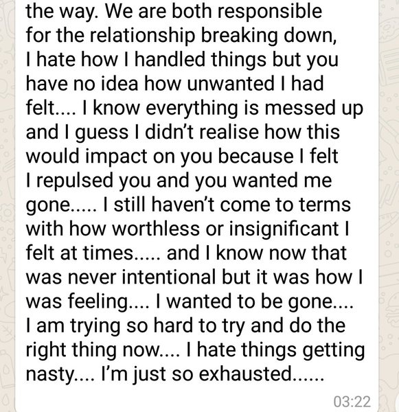 learning to let go