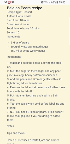 Glut of pears. What will I do with them?