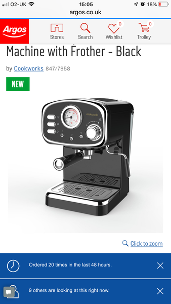 Do you have a coffee machine?