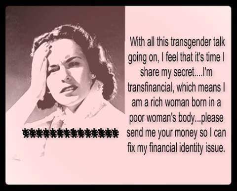 So what does one identify oneself as today?