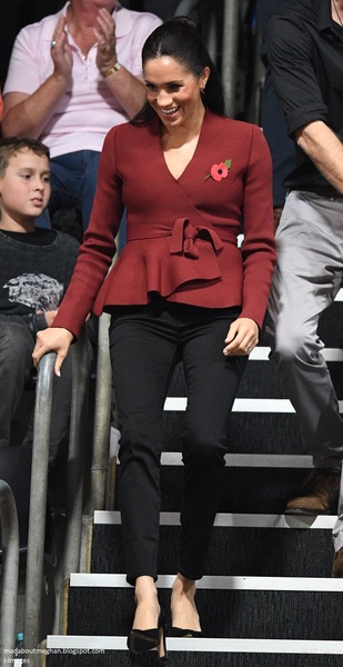 Royal style and gossip: monochrome Megs, colourful Kate,  the whacky hats of Max