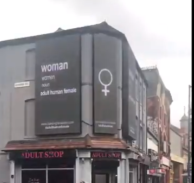 The latest Adult Human Female Billboard - Birmingham