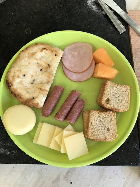 To ask what your toddler is having for lunch today?