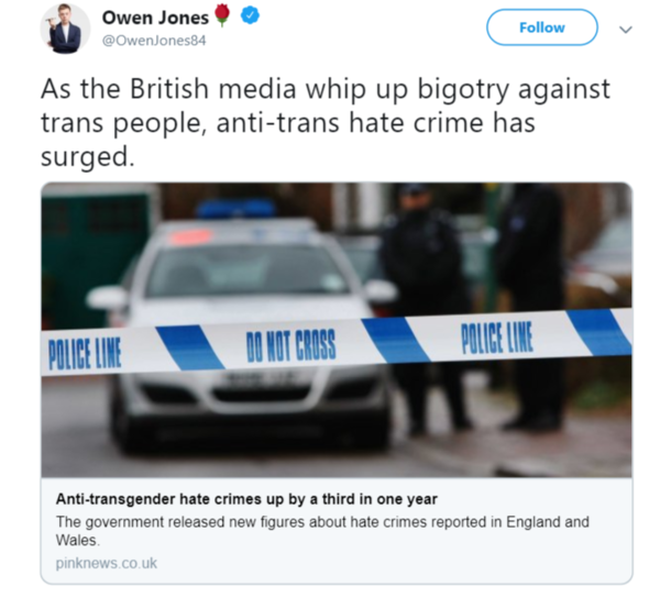 Can we talk about Pink News? Collecting examples of their propaganda.