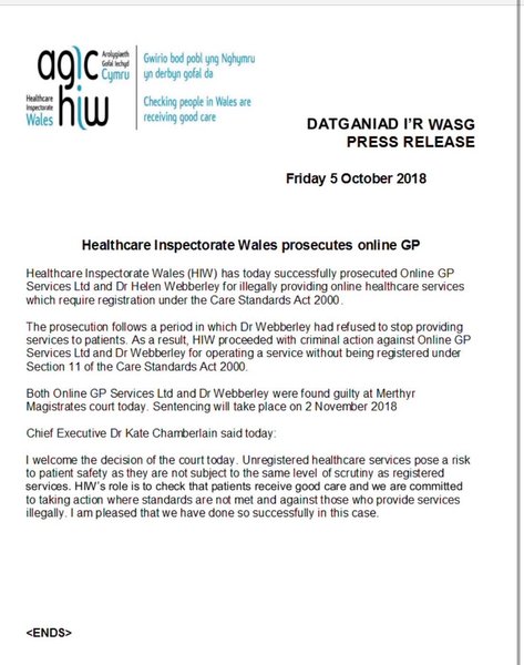 Helen Webberley found guilty