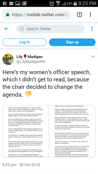 Lily M standing as women's officer again