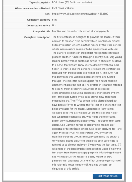 Unbelievable bias on BBC news website