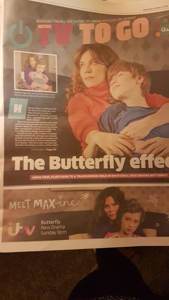 FPFW full page ad in the Metro!