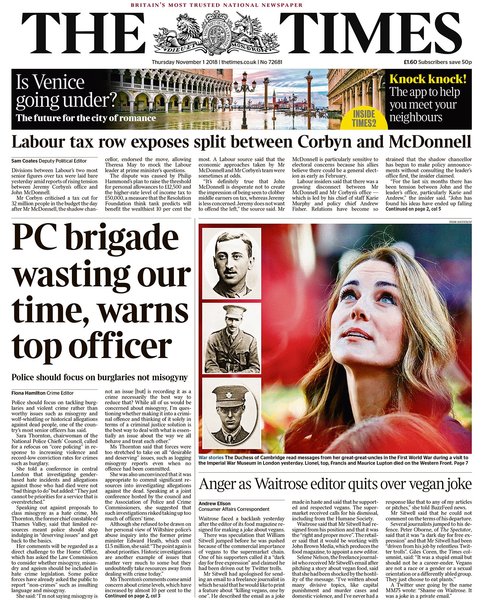 Pc Brigade wasting police time