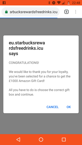 Spamming or what? Can’t use MN without getting this on every click