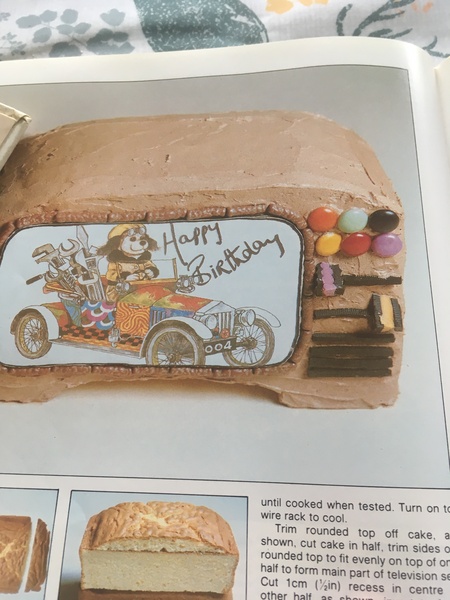 Anyone want a little giggle-I’ve found a cake book from the 1970’s