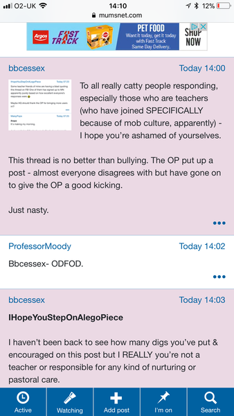 Do you know what pisses me off about parents evenings?
