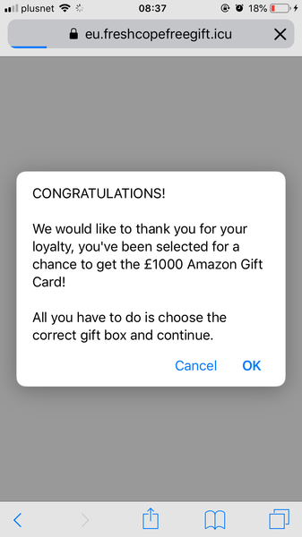 Unwanted Pop ups? Virus?
