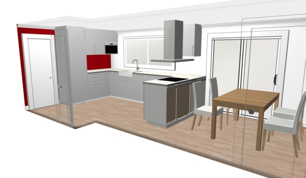 Which layout for kitchen? pic included!