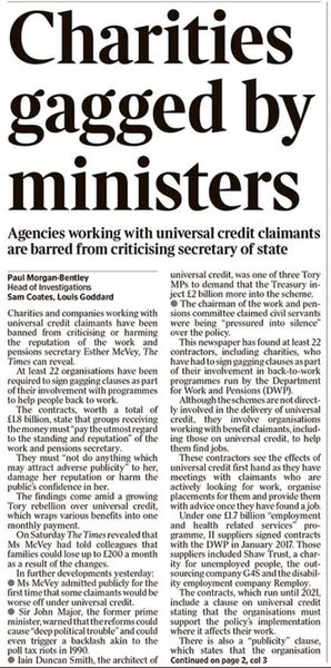 Westministenders: The Slow Reveal