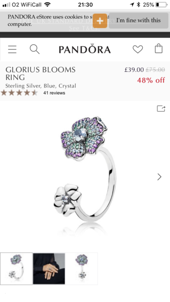 To think this ring could fall off easily?