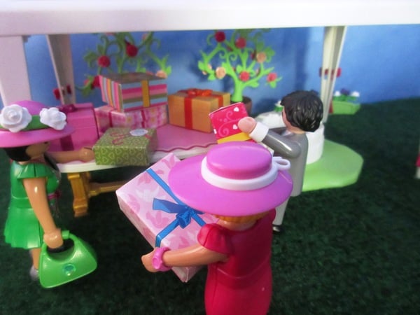 It will be the second Royal Wedding of the year for the Playmobil people in our house...