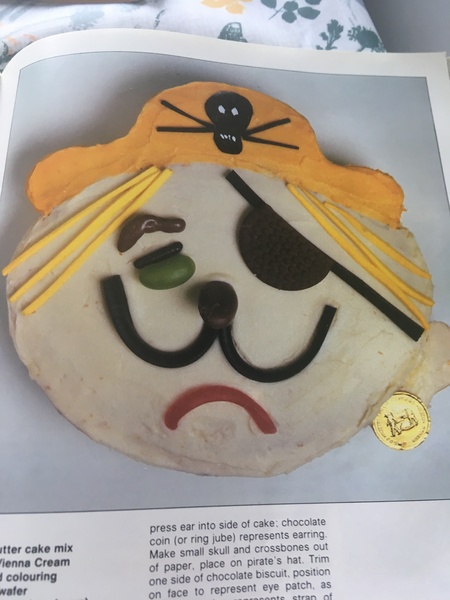 Anyone want a little giggle-I’ve found a cake book from the 1970’s