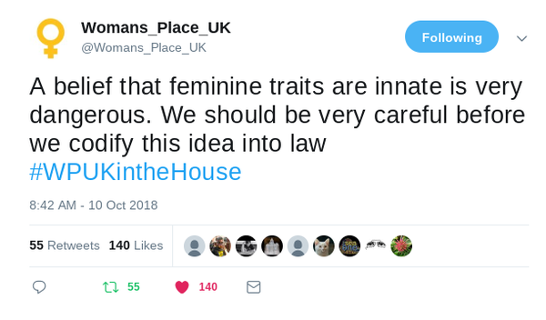 Women's place in the House of Lords right now