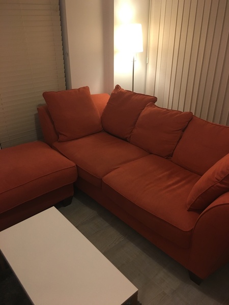 If you have a fabric sofa, and it isn't grey...