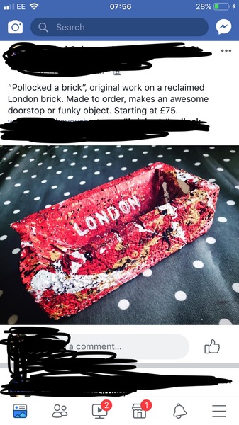 To start another Facebook selling thread, because this one is just too good not to share?
