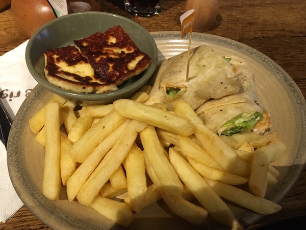 To think if I ordered a wrap with cheese I probably wanted the cheese in the wrap?