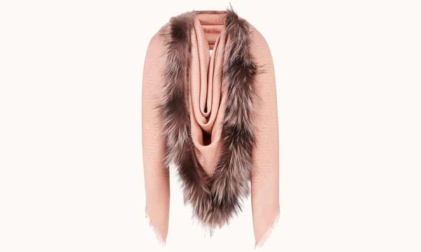 Fendi are selling a scarf that looks like a vulva