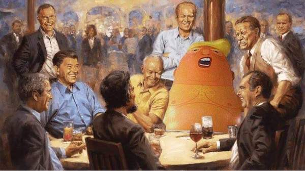 Couldn't think of a pithy quote so have this instead.  Trump #85